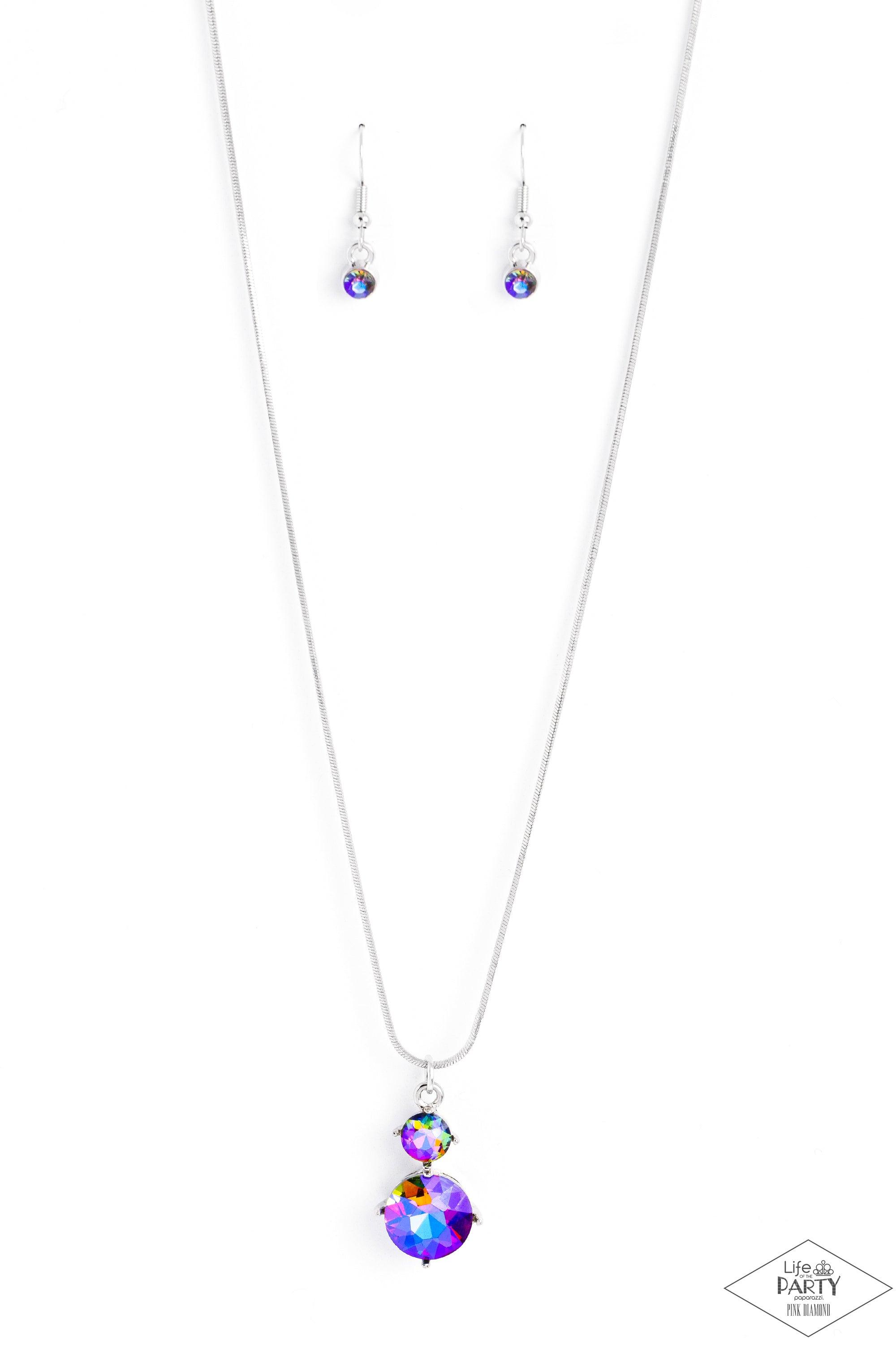 Top Dollar Diva - Multicolor Necklace